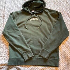 Champion Forest Green Pullover Hoodie